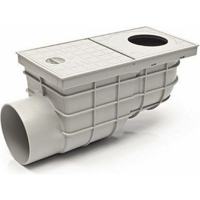 Chuděj KV Lapač střešních splavenin Standard boční 110 mm šedý