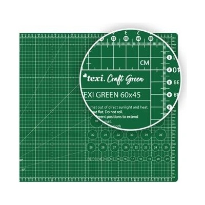Řezací podložka TEXI GREEN 5 vrstvá velikost 60 x 45 cm – Hledejceny.cz