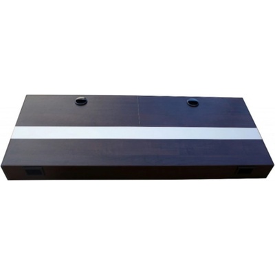 cF LED white/plant akvarijní kryt hliníkový biely 2 x 36 W 160 x 60 cm