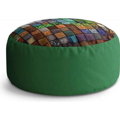 Sablio Taburet Circle Blocks Abstract: 40x50 cm