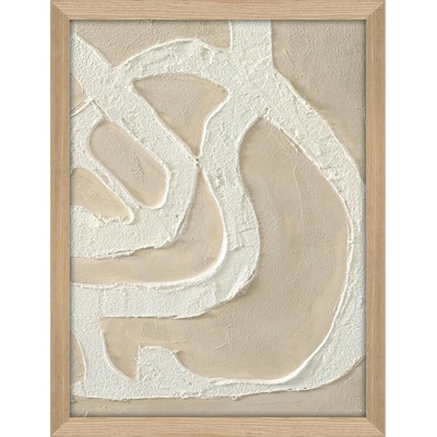 Ručne maľovaný obraz 32,5x42,5 cm Raw organic – Malerifabrikken