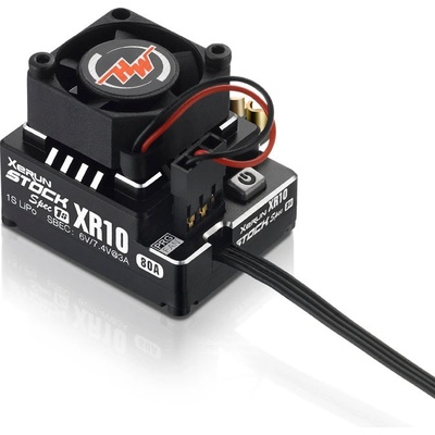 HOBBYWING XERUN XR10 PRO STOCK SPEC 1S V4 černý regulátor