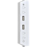 Lian Li Контролер за вентилатори и RGB подсветка Lian Li LAN216-1, съвместим с кутия Lancool 216, 2x USB 3.0, бял (LAN216-1W)
