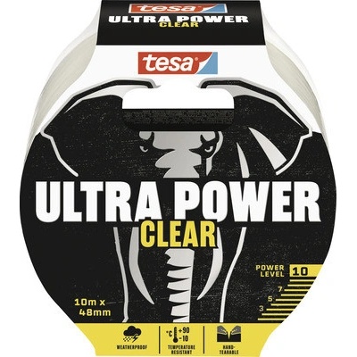 tesa Lepicí páska Ultra Power Clear 10 m x 48 mm