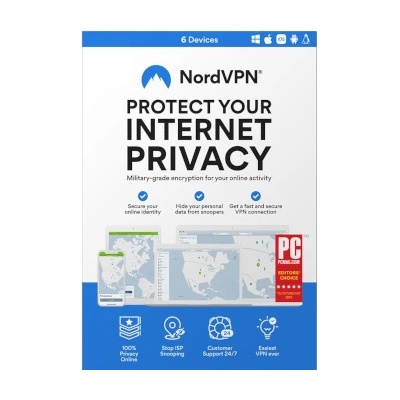 NordVPN 6 lic. 2 roky, NV1C2YESDEU