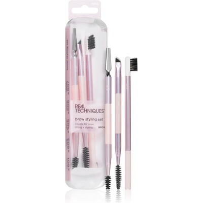 Real Techniques Original Collection Brow комплект за подстригване на вежди 3 бр
