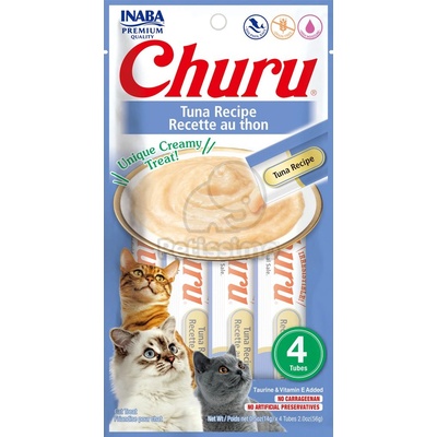 INABA Cat Churu пюре - риба тон 4 x 14 г