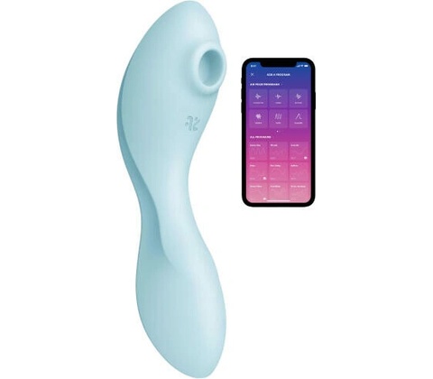 Satisfyer Curvy Trinity 5+ modrý