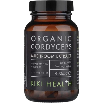 KIKI Health Organic Cordyceps Extract 400 mg [60 капсули]