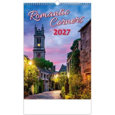 Romantic Corners nástěnný autor neuvedený 2027