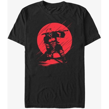 ZOOT. Fan Черна унисекс тениска Marvel Силует Deadpool ZOOT. Fan | Cheren | МЪЖЕ | L
