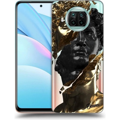 Pouzdro Picasee silikonové Xiaomi Mi 10T Lite - Black Gold čiré