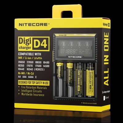 Nitecore D4 nabíječka s displejem 4 sloty – Zboží Dáma