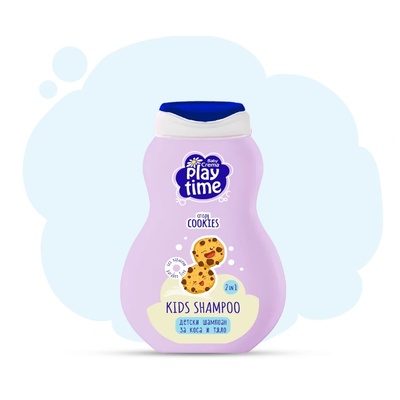 BABY CREMA Детски шампоан за коса и тяло Play Time, Crispy Cookies, 250 ml (3043:)