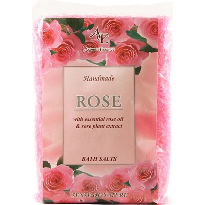 Aroma Essence Hand made Soľ do kúpeľa ROSE 250 g