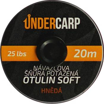 UnderCarp Náväzcová Šnúra OTULIN SOFT 20m/25lb Hnedá
