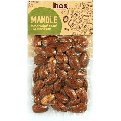 HOS Mandle jadra pražená údená 60 g