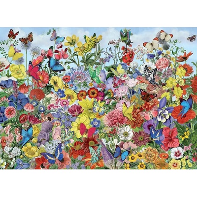 Cobble Hill - Puzzle Butterfly Garden - 1 000 piese