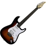 Arrow Guitars Електрическа китара Arrow ST 211 Amburst Rosewood/White