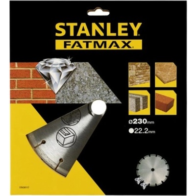 Stanley Diamantový kotouč segmentový 230 x 22,2 mm STA38117