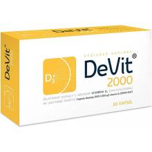 DeVit 2000 želatínové kapsulky 60 ks