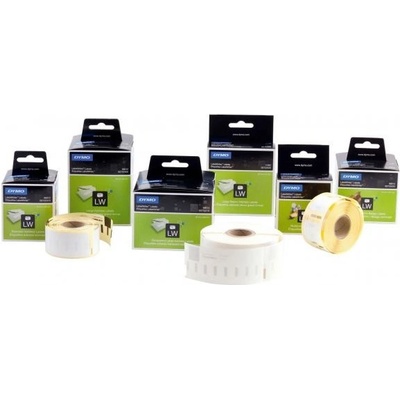 Dymo papírové štítky 70mm x 54mm, bílé, na diskety, 320 ks, 99015, S0722440 99015
