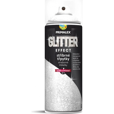 Primalex Lak v spreji Glitter Effect 400 ml strieborný