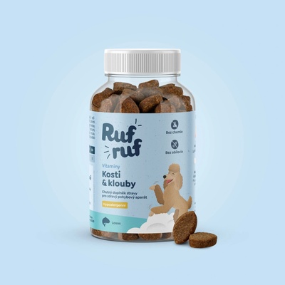 RufRuf Vitamíny Kosti & Klouby 100 tablet – Zbozi.Blesk.cz