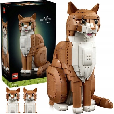 LEGO® Ideas 21376 Oranžová mačka