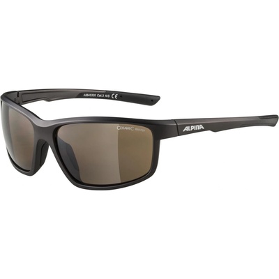 Alpina Слънчеви очила Alpina Defey Mirror Cat 3 Cycling glasses - Tin Matt / Black / Brown Mirror - размер One Size (205-2230-0211)