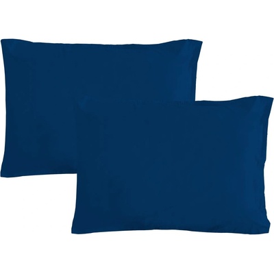 Gipetex obliečka na vankúš Natural Dream Obliečka na vankúš talianskej výroby 2xtmavo modrá 2x70x90