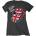 The Rolling Stones Vintage British Tongue Charcoal Grey M Дамски Риза (RSTEE16LC02)