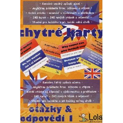 Chytré karty Angličtina otázky a odpovědi 1