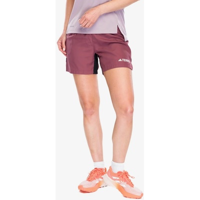adidas bežecké kraťasy dámske TERREX Multi Trail Running shorts quiet crimson