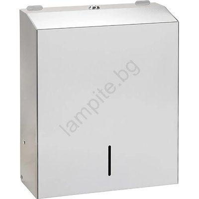 Bemeta Диспенсър за кърпи 28x35 см неръждаема стомана/сребрист (BD0397)