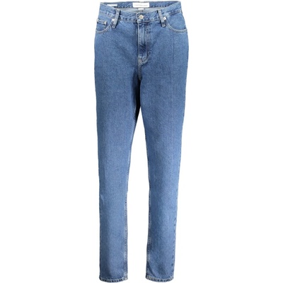 Calvin Klein Дамски дънкови дънки calvin klein, Цвят Синьо (j20j222766_bl1a4)
