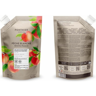 Ponthier pyré Broskyňa biela 1000 g