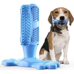  Дентална играчка за куче-дърво, fda, синя (4360-b)