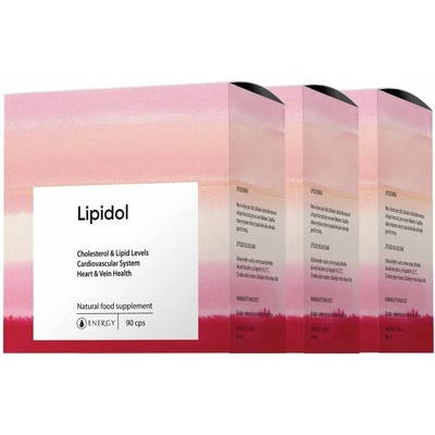 Energy Lipidol 3set 270 kapslí