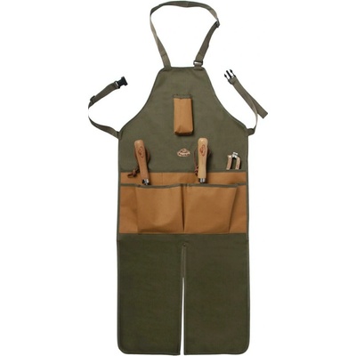 Esschert Design Zahradnická zástěra Long 120x73 cm tmavě zelená – Zboží Dáma