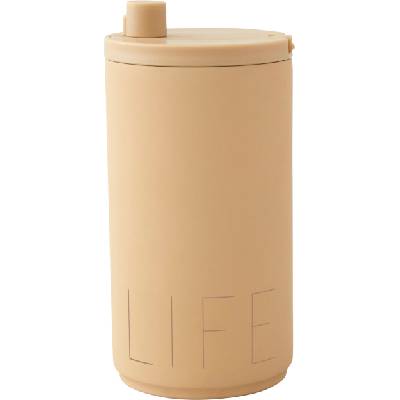 Design Letters Чаша за пътуване Design Letters Life 350 мл бежова (30101019BEIGELIFE)