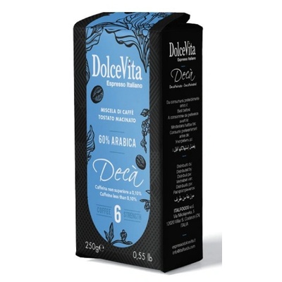 Dolce Vita Мляно кафе Dolce Vita Deca без кофеин 250 г