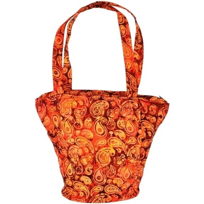 BOB Batik dámská batikovaná taška Paisley červená