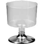 Horecano RK-Чаша 50ml със сребърна основа (R. 050-PS303) полистирен (0151702)