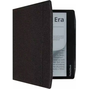 PocketBook Калъф PocketBook Charge, Canvas Black за Era, черен (HN-QI-PU-700-BK-WW)