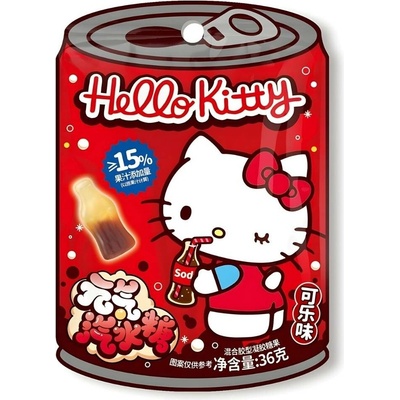 Po Expiraci Qi Hello Kitty Cola Soda Gummy 36 g