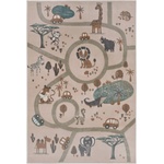 Hanse Home Бежов детски килим 160x235 cm Animal Park - Hanse Home (105972-160x235)