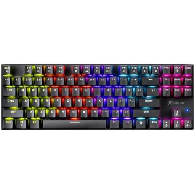 геймърска механична клавиатура Gaming Mechanical keyboard 87 keys TKL - GK-989 - RED switches (English US) (XTRM-GK-989)