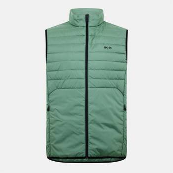 Boss Елек Boss Men's Urbanex Quilted Water Resistant Sleeveless Gilet - Open Green