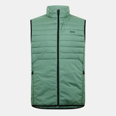 Boss Елек Boss Men's Urbanex Quilted Water Resistant Sleeveless Gilet - Open Green